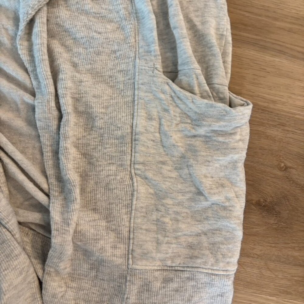 ** Athleta Studio Wrap Size small in Heathered Light Gray Style 228813 - Picture 6 of 10
